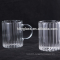 Clear Beer Glass Cup With Handle